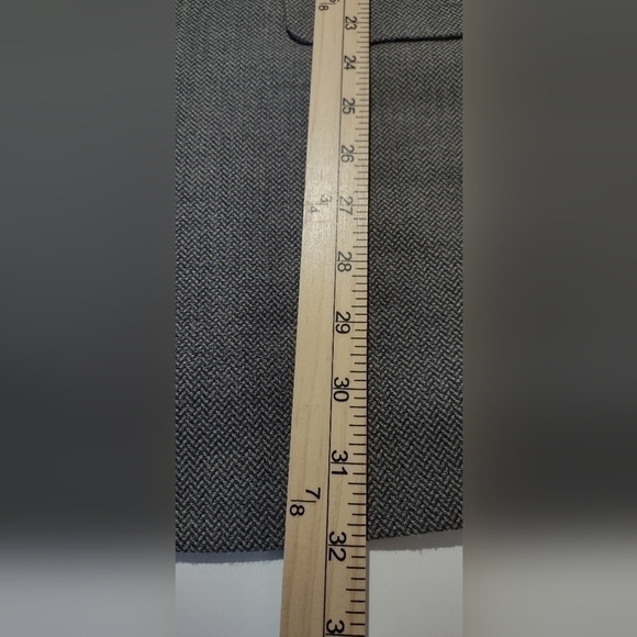 Oak Creek Men's Sport Coat Silk Wool Cashmere Blend 41L Herringbone Pattern - Picture 4 of 11